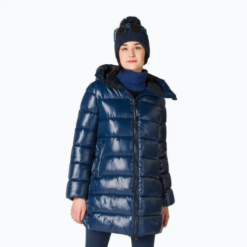 Dámska páperová bunda Rossignol Shiny Parka dark navy
