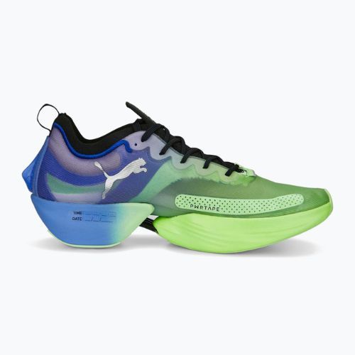 Pánska bežecká obuv PUMA Fast-R NITRO Elite Carbon royal sapphire/fizzy lime