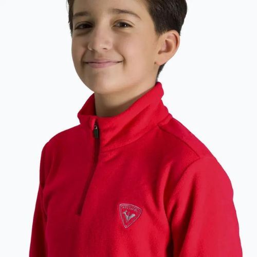 Rossignol Detská lyžiarska mikina 1/2 Zip Fleece oranžová