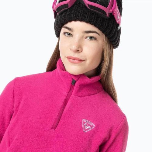 Rossignol Girl Fleece orchid pink detská lyžiarska mikina