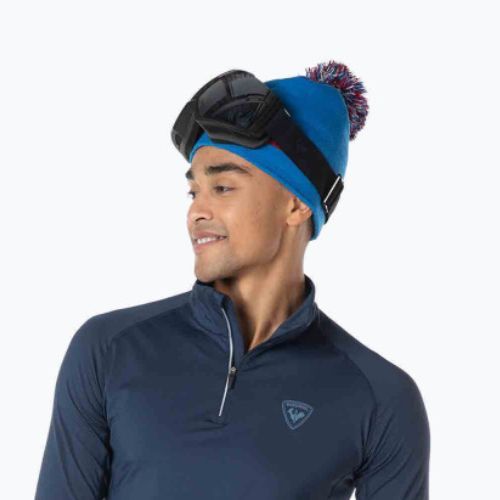 Pánska termoaktívna mikina Rossignol Classique 1/2 Zip dark navy