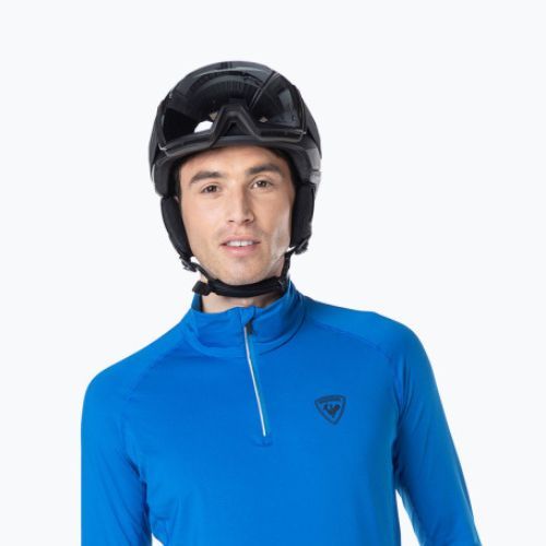 Pánska termo mikina Rossignol Classique 1/2 Zip lazuli blue