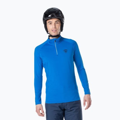 Pánska termo mikina Rossignol Classique 1/2 Zip lazuli blue