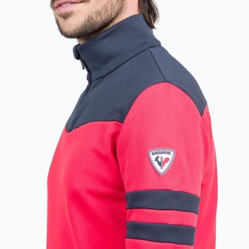Pánska termoaktívna mikina Rossignol Resort 1/2 Zip sports red