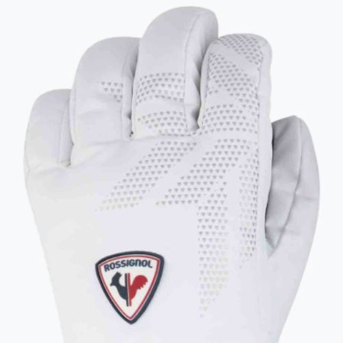 Dámske lyžiarske rukavice Rossignol Romy Impr G white