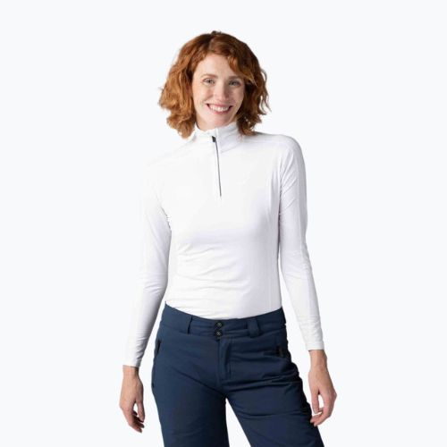Dámska termoaktívna mikina Rossignol Classique 1/2 Zip white