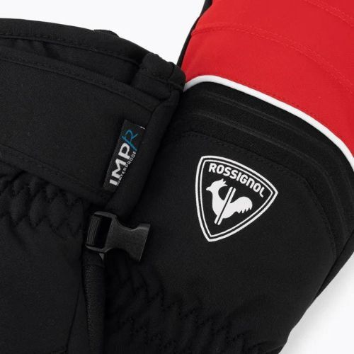 Detské lyžiarske rukavice Rossignol Jr Tech Impr M športové červené