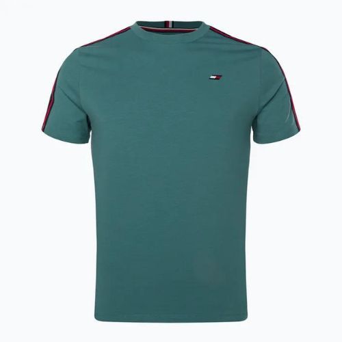 Tommy Hilfiger pánske tréningové tričko Textured Tape green