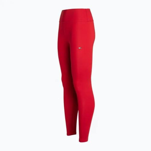 Dámske tréningové legíny Tommy Hilfiger Essentials Rw Full Length červené