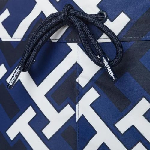 Pánske plavecké šortky Tommy Hilfiger Sf Medium Drawstring Print blue