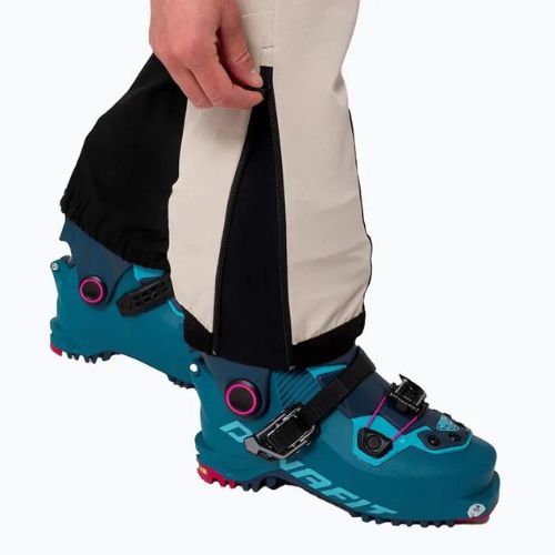 Salewa dámske softshellové nohavice Sella DST Lights oatmeal