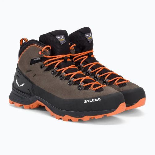 Salewa pánske trekové topánky Alp Mate Winter Mid WP bungee cord/black