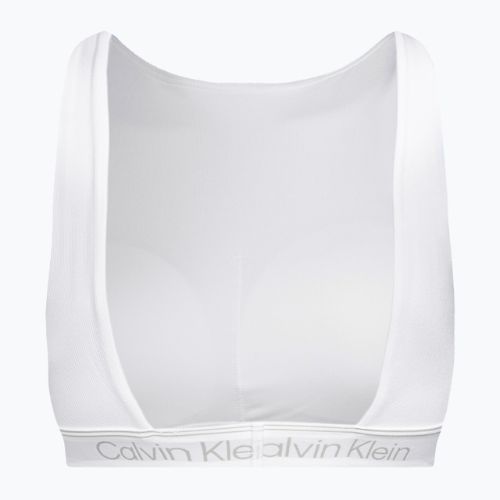 Calvin Klein Medium Support YAF žiarivo biela fitness podprsenka