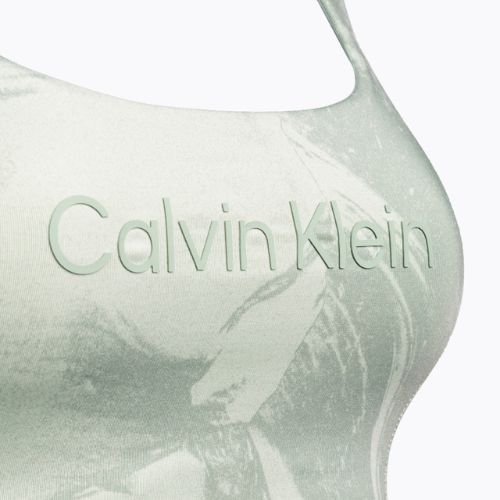 Podprsenka Calvin Klein Medium Support 8UO digital rockform aop fitness