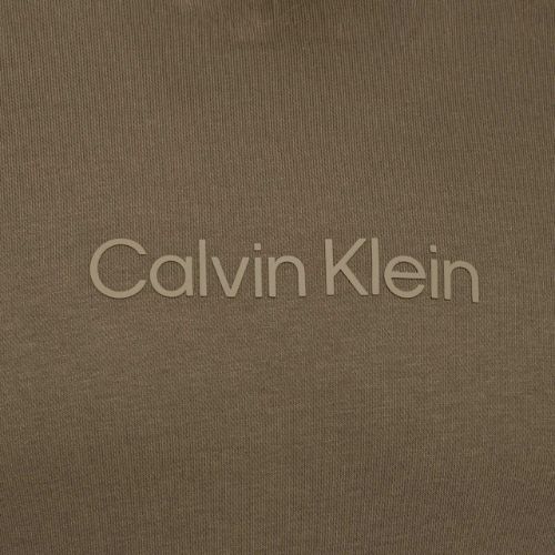 Pánska mikina s kapucňou Calvin Klein 8HU grey olive