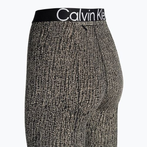 Dámske tréningové legíny Calvin Klein 7/8 8VR šokujúca potlač