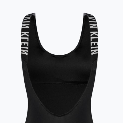 Dámske jednodielne plavky Calvin Klein Scoop Back Black