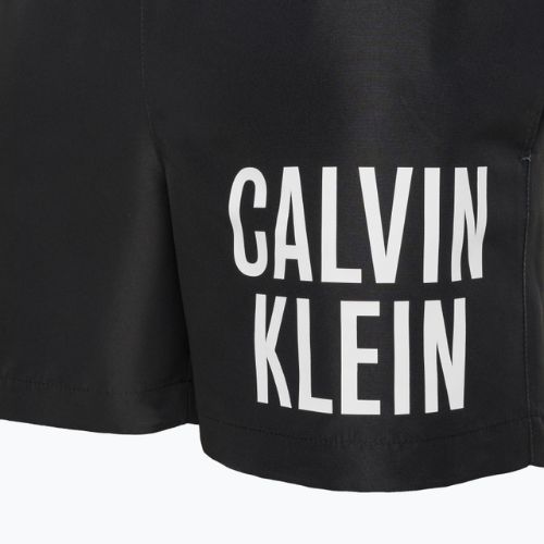 Pánske plavecké šortky Calvin Klein Medium Drawstring black