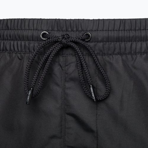 Pánske plavecké šortky Calvin Klein Medium Drawstring black