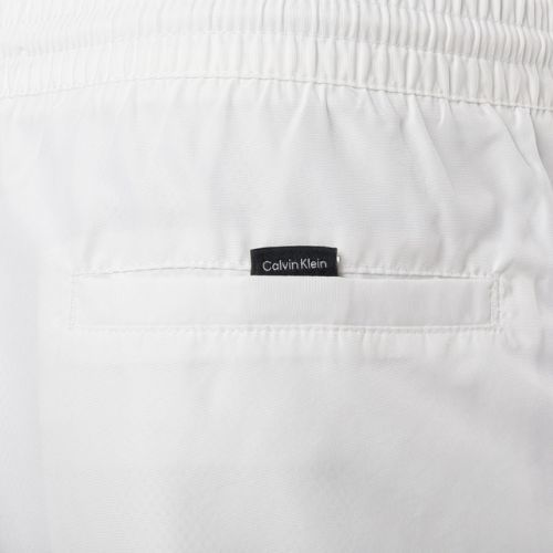 Pánske plavecké šortky Calvin Klein Medium Drawstring white