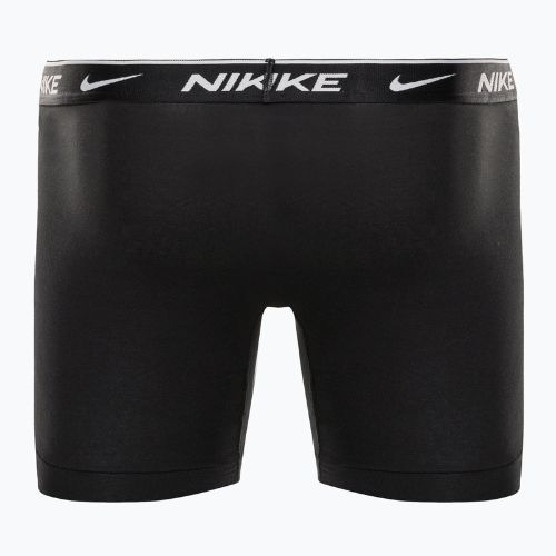 Pánske boxerky Nike Everyday Cotton Stretch 3Pk MP1 white/grey heather / black