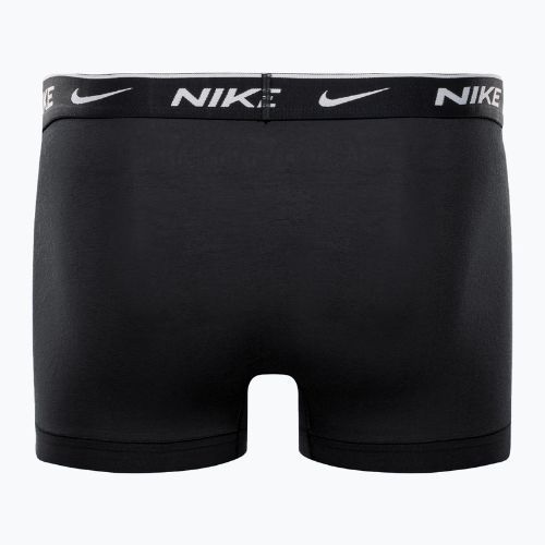 Pánske boxerky Nike Everyday Cotton Stretch Trunk 3Pk UB1 obsidian / game royal / black