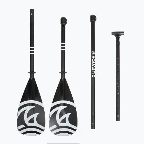 SUP/Kayak 3-dielne pádlo AQUASTIC AQS-SPD004 čierne