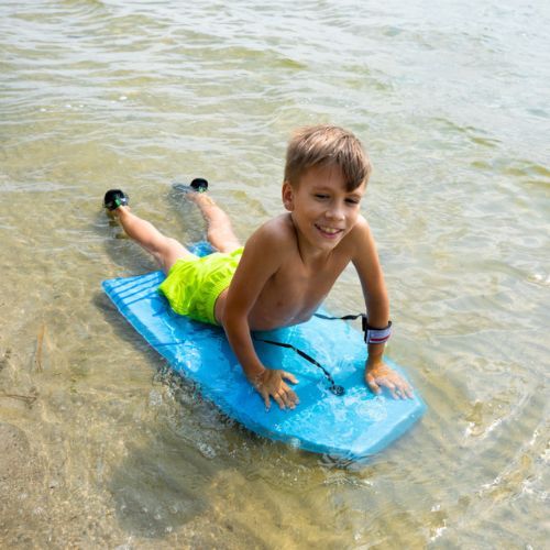 Detský bodyboard AQUASTIC Alaia 37" modrý