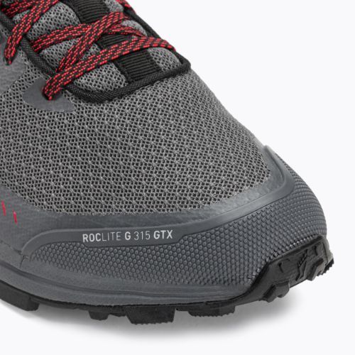 Pánska bežecká obuv Inov-8 Roclite G 315 GTX V2 grey/black/red