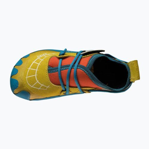 Detská lezecká obuv La Sportiva Gripit yellow/flame