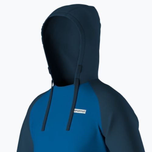 Pánska trekingová mikina La Sportiva Telendos Hoody electric blue/storm blue
