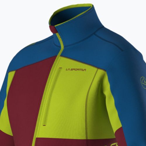 Pánska trekingová mikina La Sportiva Elements sangria/electric blue