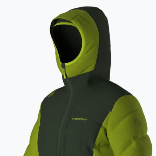 Pánska bunda La Sportiva Bivouac Down forest/lime punch