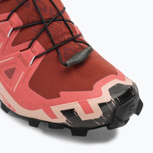 Salomon Speedcross 6 dámska bežecká obuv cow hide/black/english rose