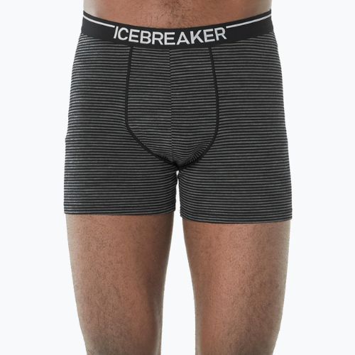 Pánske termo boxerky Icebreaker Anatomica gritstone hthr