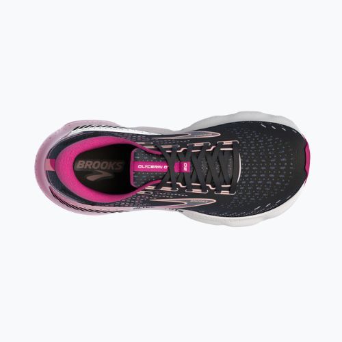 Dámska bežecká obuv Brooks Glycerin GTS 20 black/fuchsia/linen
