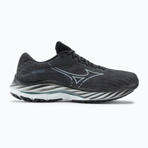 Pánska bežecká obuv Mizuno Wave Rider 27 ebony/illusion blue/black