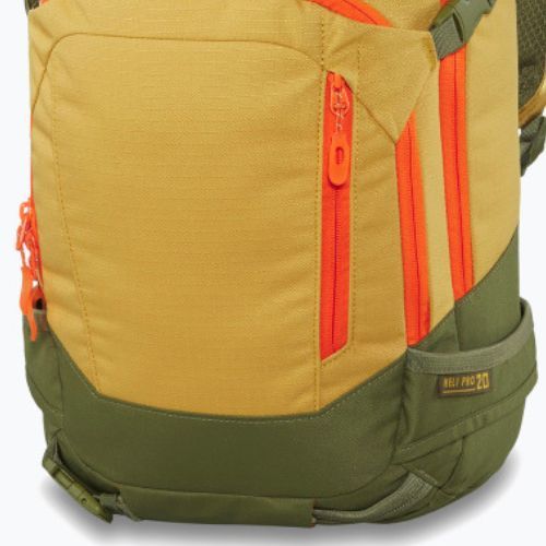 Dámsky batoh na snowboard Dakine Heli Pro 20 l mustard seed