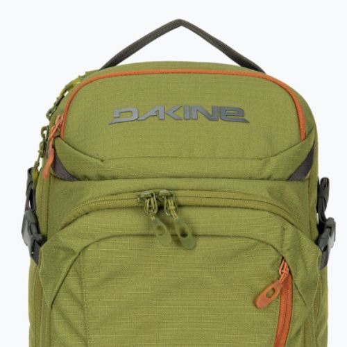 Dakine Heli Pro 20 l úžitkový zelený batoh na snowboard