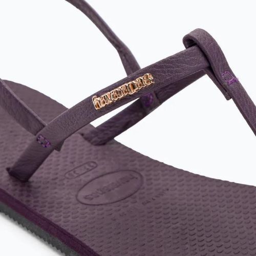 Dámske sandále Havaianas You Riviera purple/black/gold