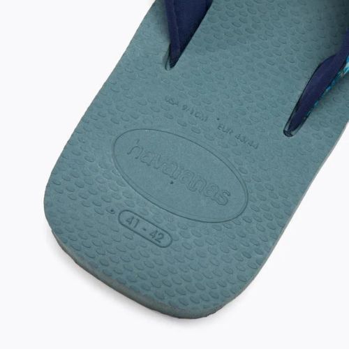 Pánske žabky Havaianas Surf Material silver/blue