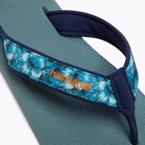 Pánske žabky Havaianas Surf Material silver/blue