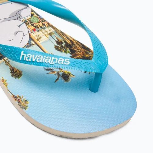 Pánske žabky Havaianas Top Street white/blue