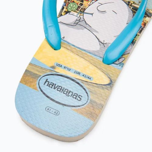 Pánske žabky Havaianas Top Street white/blue