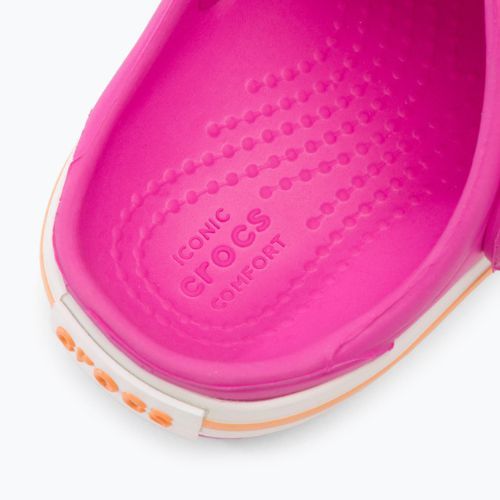 Detské žabky Crocs Crocband Clog electric pink/cantaloupe