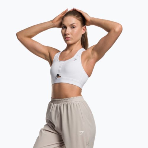 Gymshark Pulse Sports fitness podprsenka biela