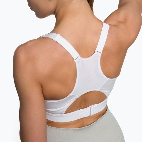 Gymshark Racer Back Training Športová fitness podprsenka biela