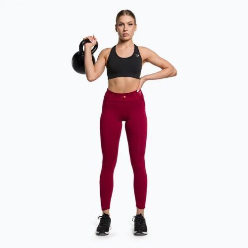 Gymshark Vital Seamless športová čierna/marl fitness podprsenka