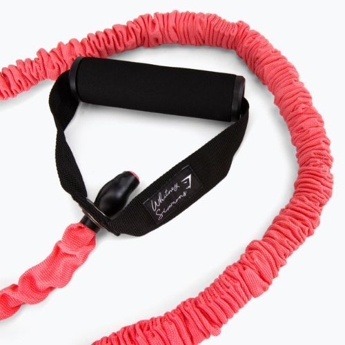 Gymshark Whitney V3 Light Resistance expandér na cvičenie červený/čierny