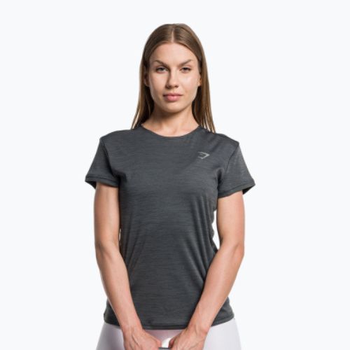 Dámske bežecké tričko Gymshark Running Top SS dark/grey